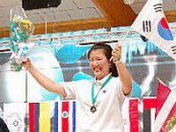 Vítězka jednotlivců Kim Yeon-Ju (Korea)